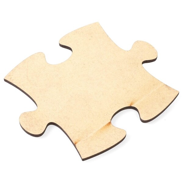 wooden puzzle pieces for crafts