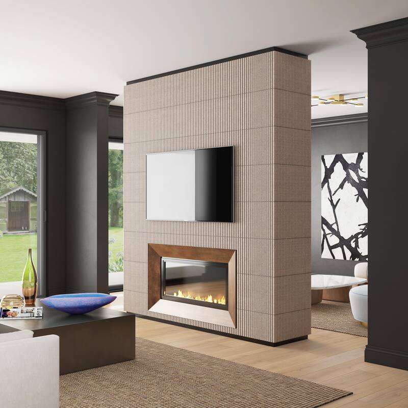 Merola Tile Americana Boston Strata Downtown 6-7/8" x 14" Porcelain Floor and Wall Tile - Case (16 Tiles)
