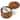 Cheer Collection Acacia Wood Salt Cellar with Magnetic Swivel Lid and Spoon, 3.7-Inch Round