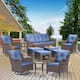 Option Blue-Brown Rattan