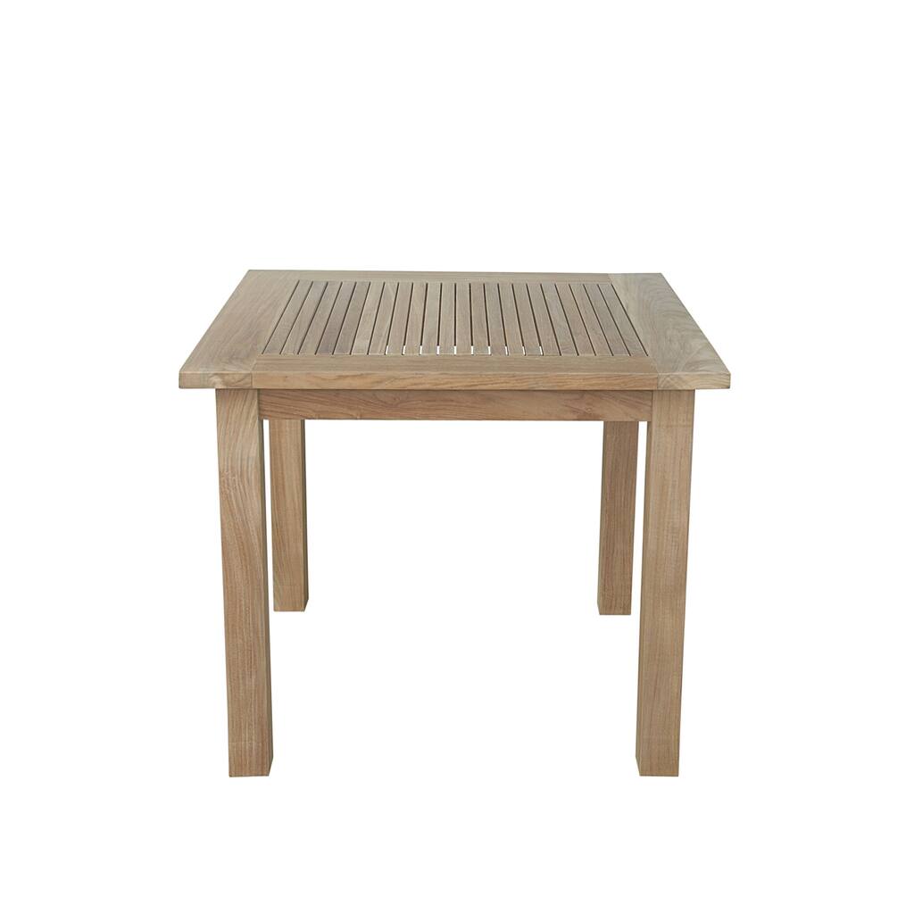 Bahama 35" Square Table Small Slats