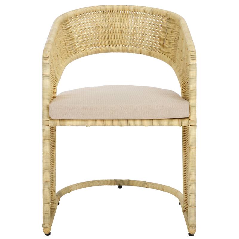 SAFAVIEH Couture Krystalina Rattan Dining Chair - 21"W x 23"D x 30"H