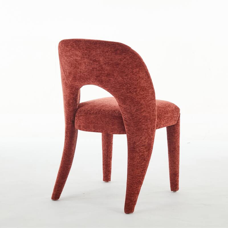 GDFStudio - Marlowe Contemporary Chenille Dining Chair Set