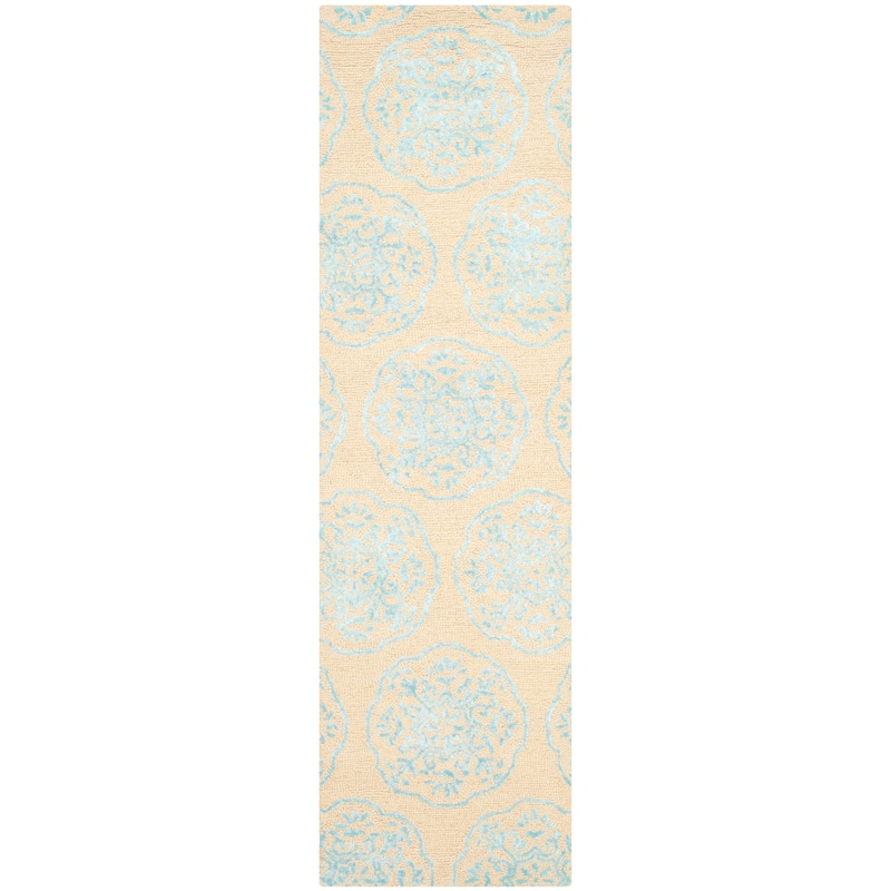 SAFAVIEH Handmade Bella Abygaelle Modern Floral Wool Rug
