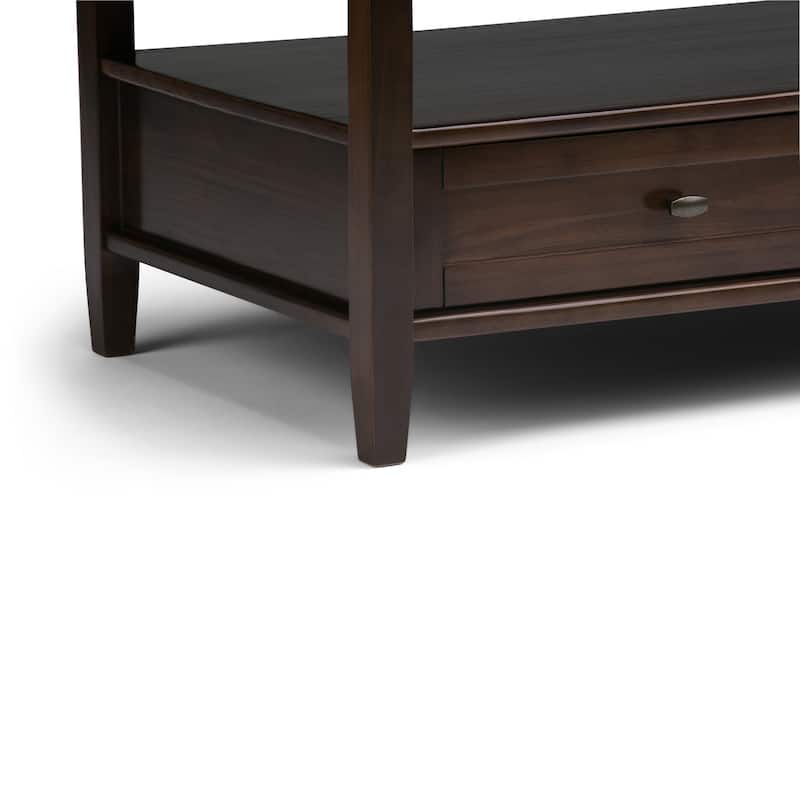 WYNDENHALL Norfolk Wood Transitional Coffee Table - 48 Inches wide