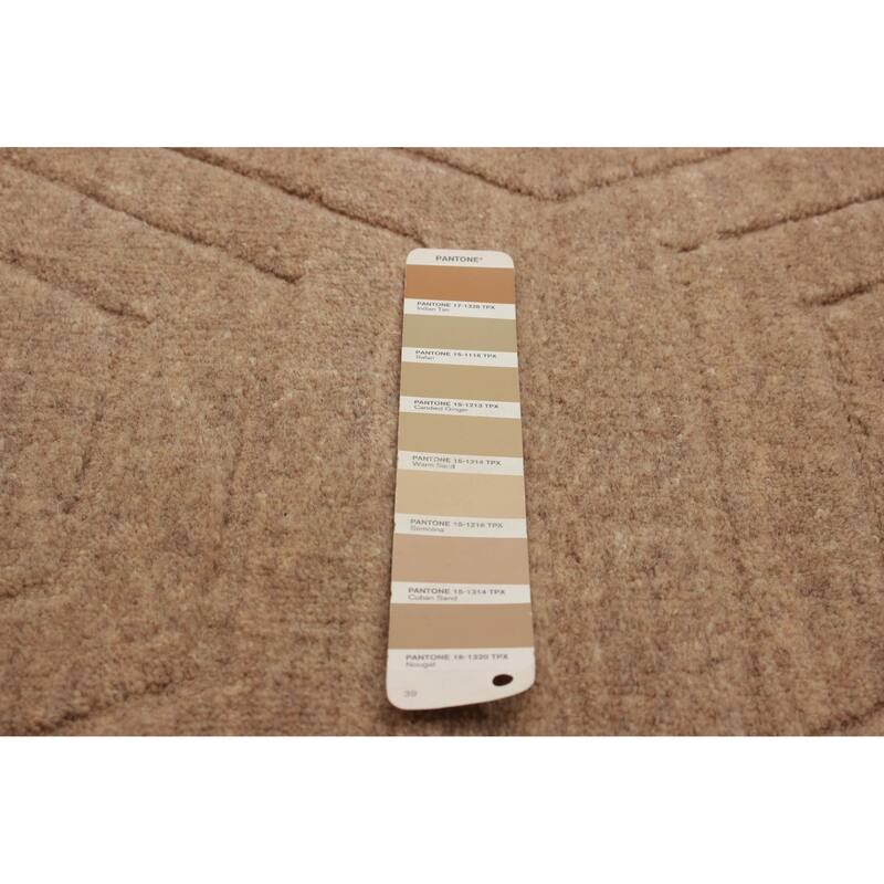 Kashkuli Gabbeh Tan Rug 5'3" x 7'7" - 5'3 x 7'7