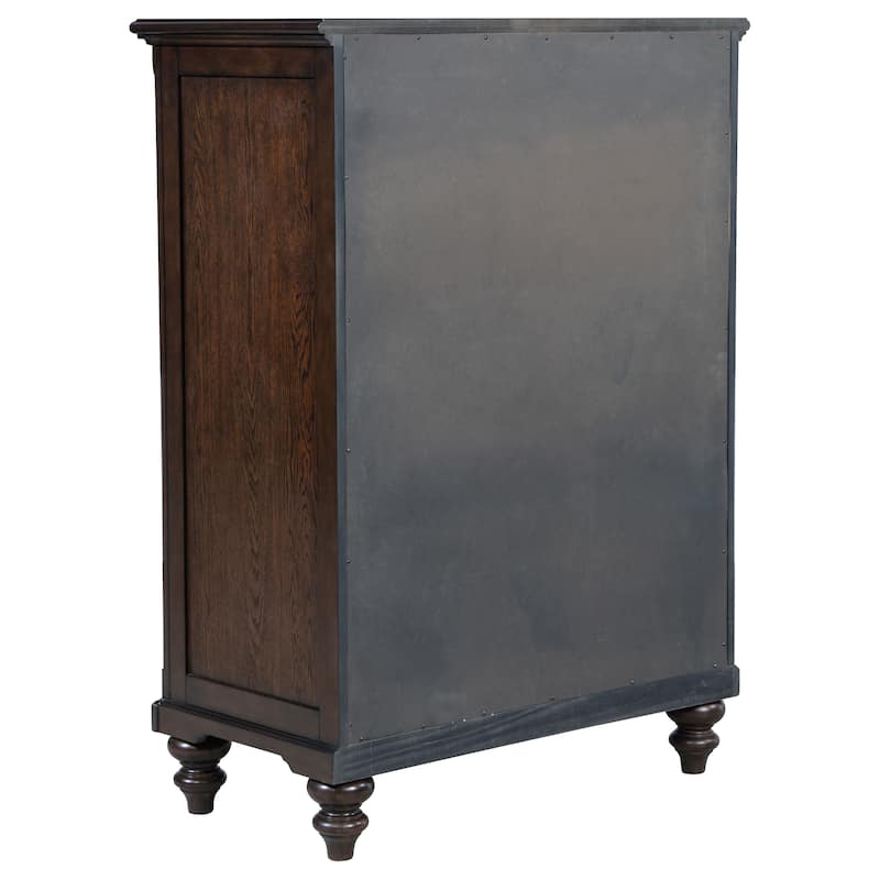 Andover Bedroom Set Dark Oak