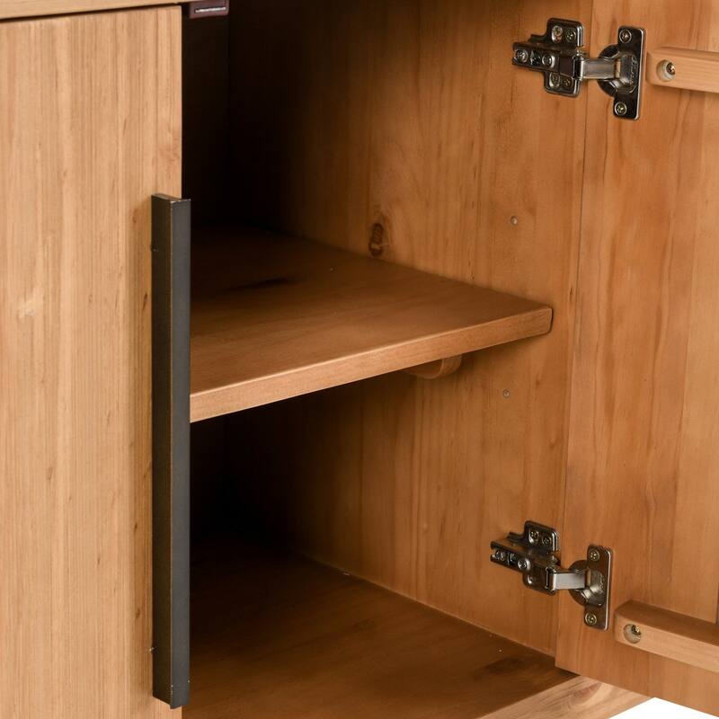 Fenmore 4-Door Sideboard in Natural by Kosas Home