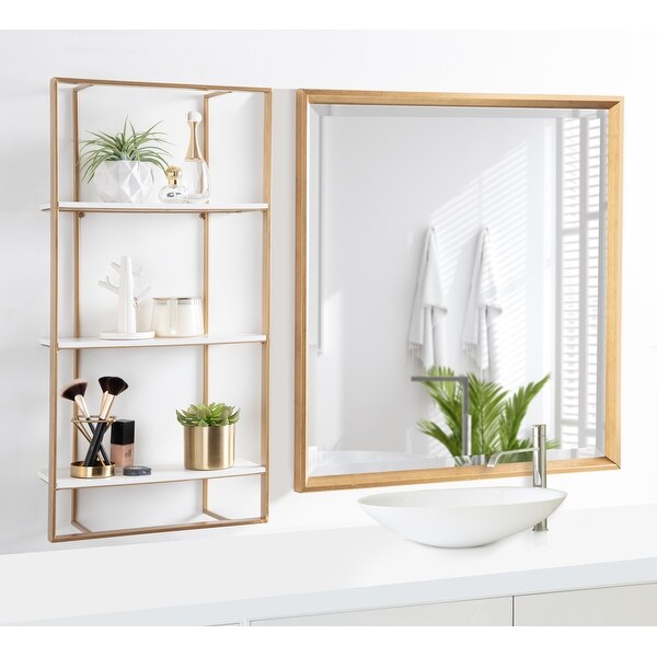 Shop Kate And Laurel Kercheval Modern Wood Shelf Overstock 28987760