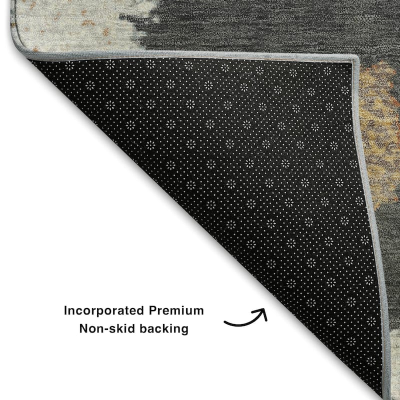 Premium Washable Super Soft Global Diamonds Mayfield Rug