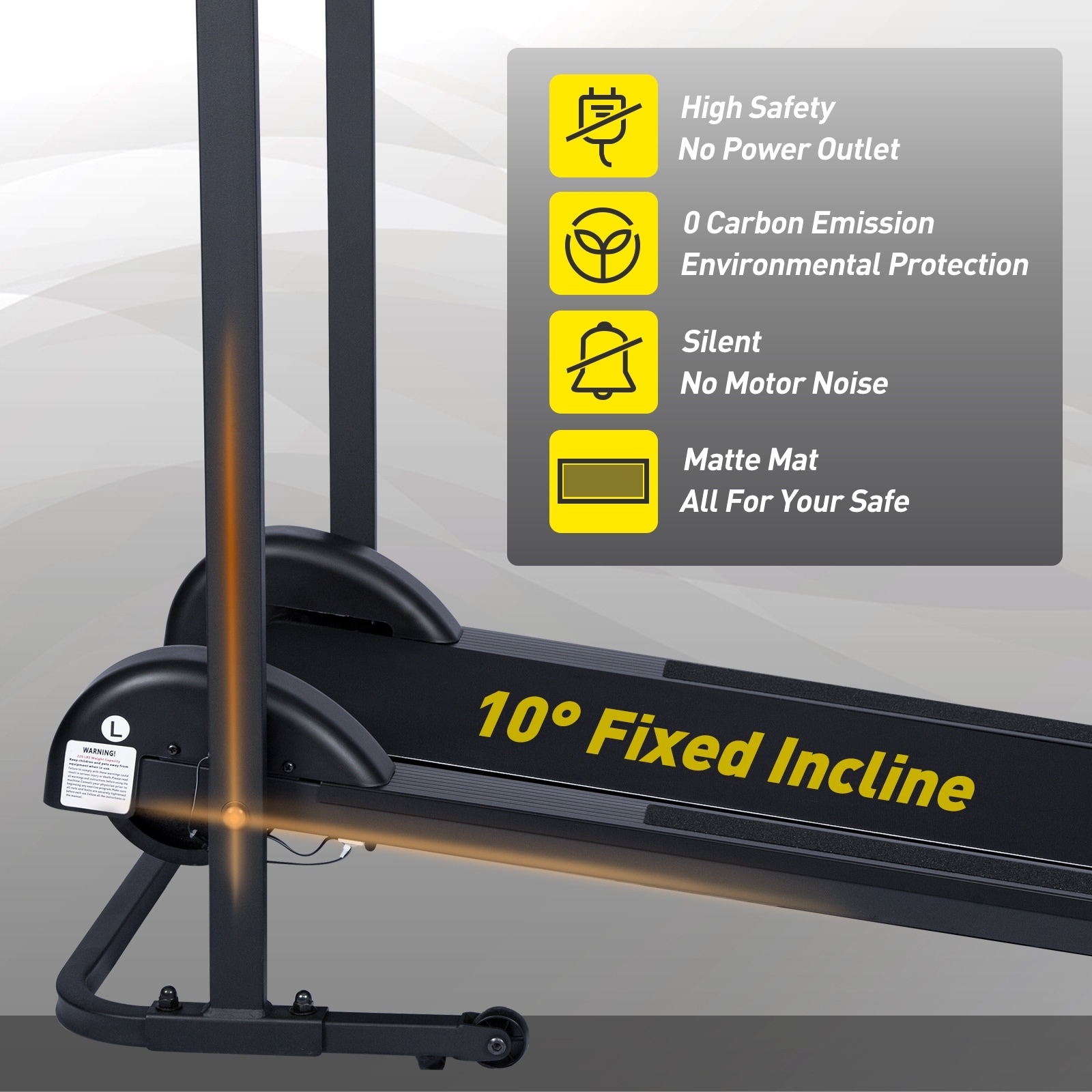 Manual deals treadmill desk