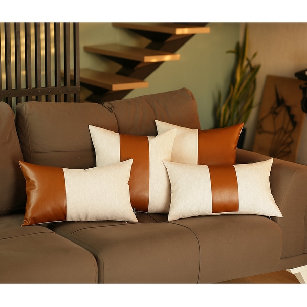 Leather pillowcase sales