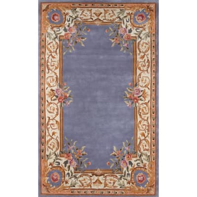 Momeni Harmony Hand Tufted Wool Traditional Floral Area Rug