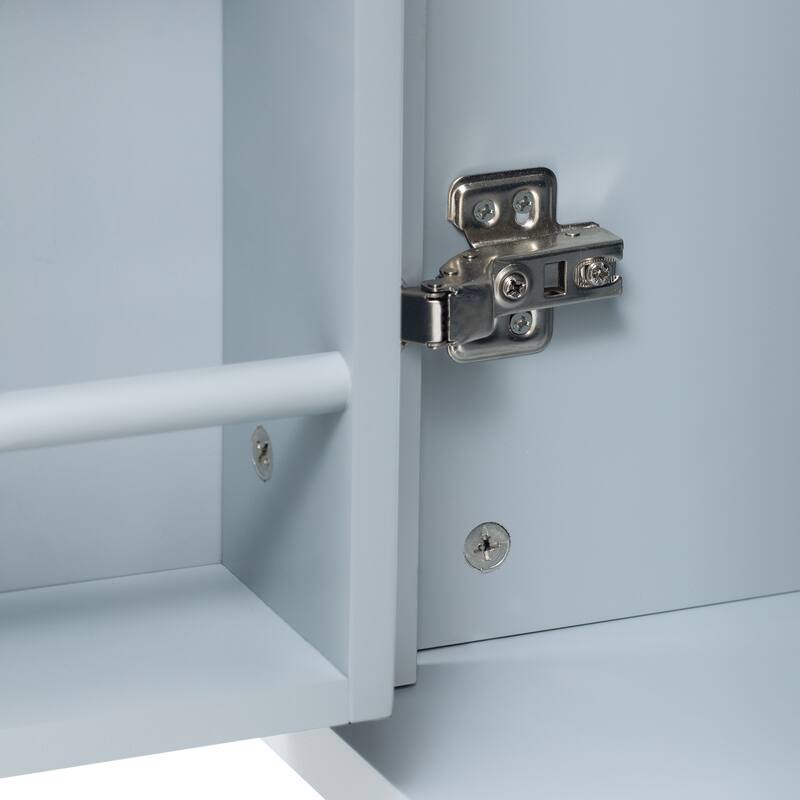 47.20'' Rubber Wood Kitchen Island with Extendable Dining Table, Power Outlet, and 2 Drawers - 47.2'' x 33.5'' x 36.75''