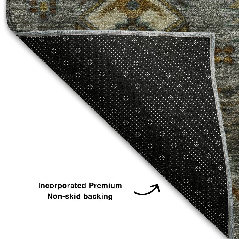 Premium Washable Super Soft Traditional Karachi Mayfield Rug