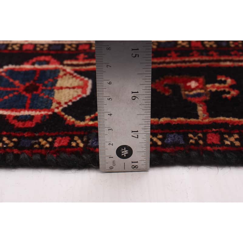 ECARPETGALLERY Hand-knotted Anadol Navy Wool Rug - 4'7 x 10'1