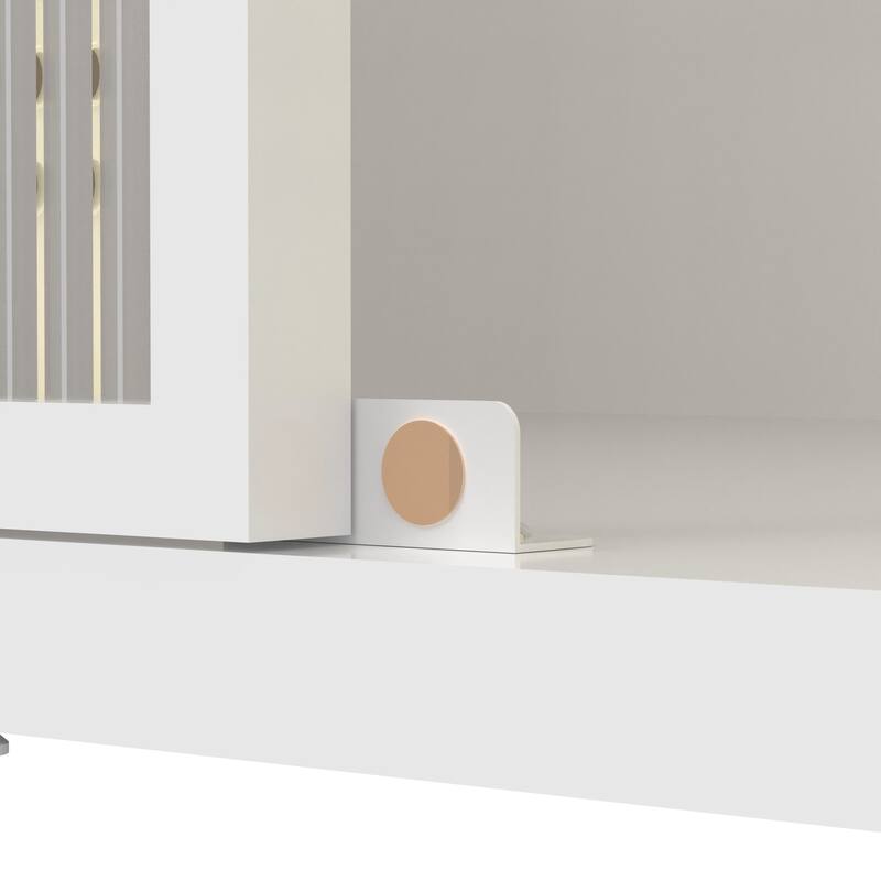 Anmytek 73'' Gray Metal Kitchen Pantry Cabinet with Shelves Enclosed Storage for Kitchen, Dining Room