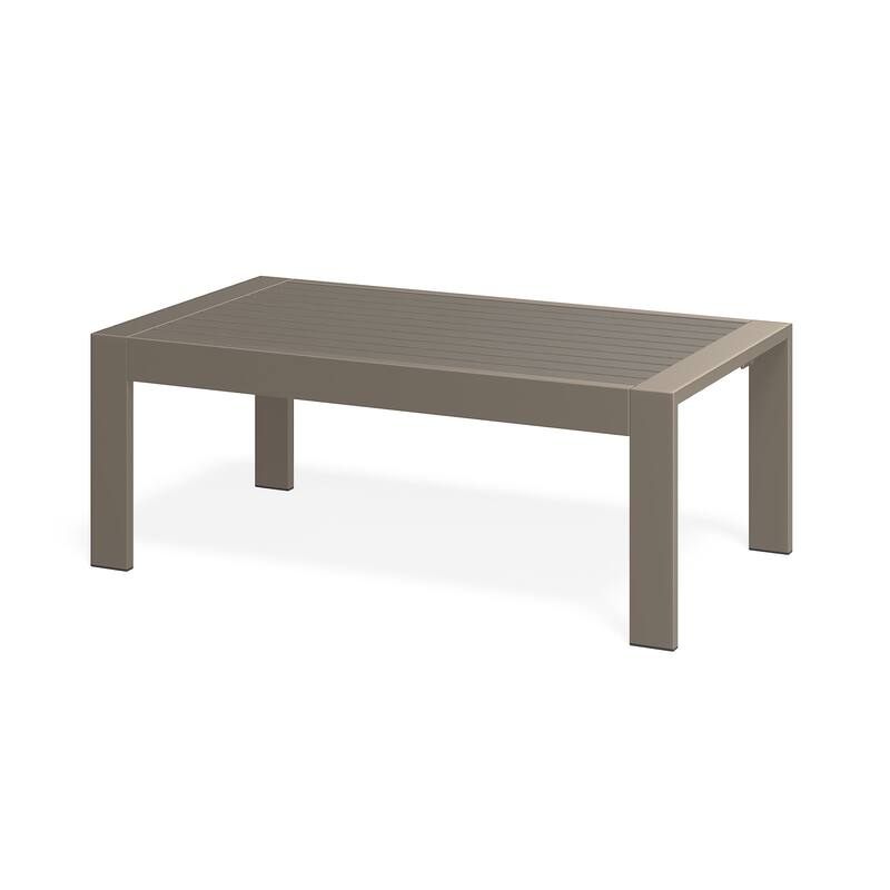 Outdoor Furniture Patio Coffee Table - Beige
