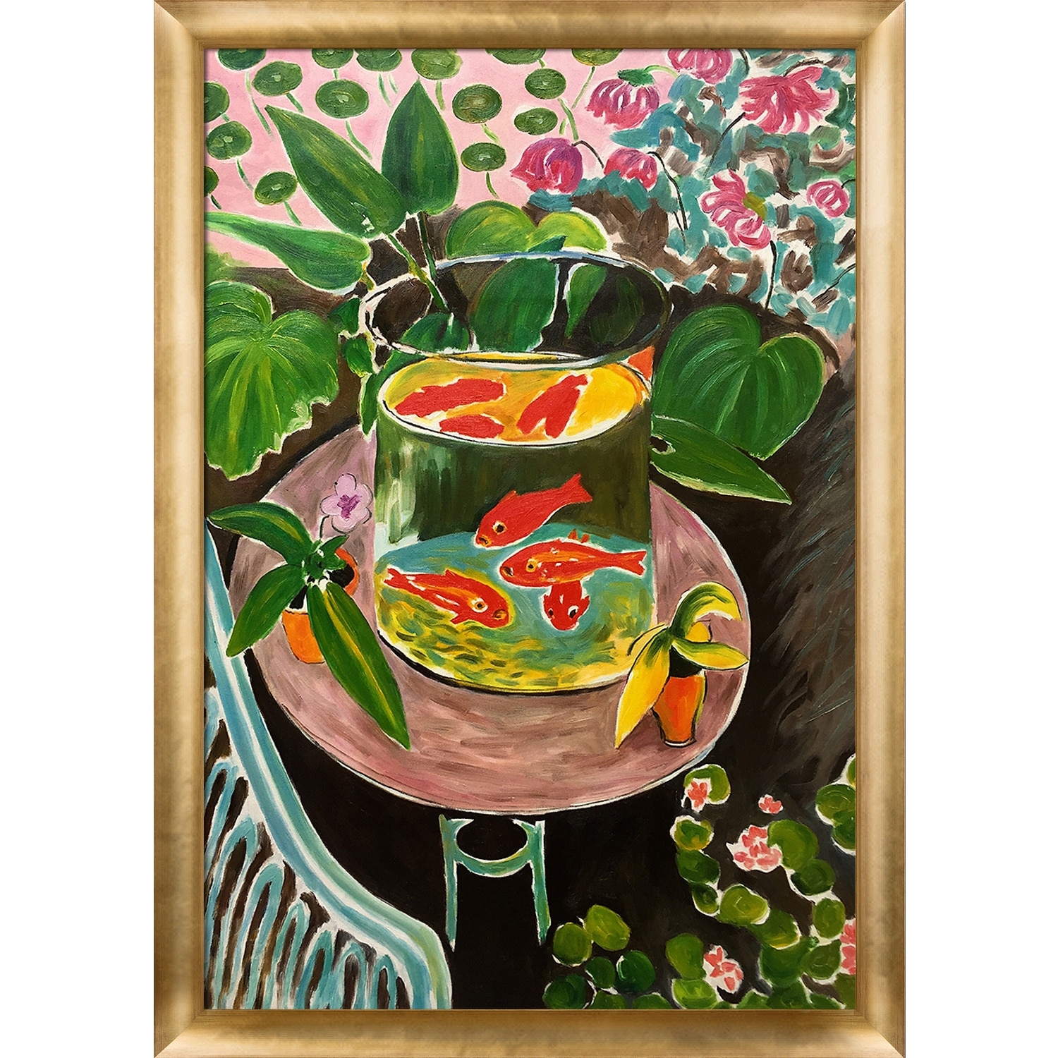Shop Henri Matisse The Gold Fish Hand Painted Oil Reproduction