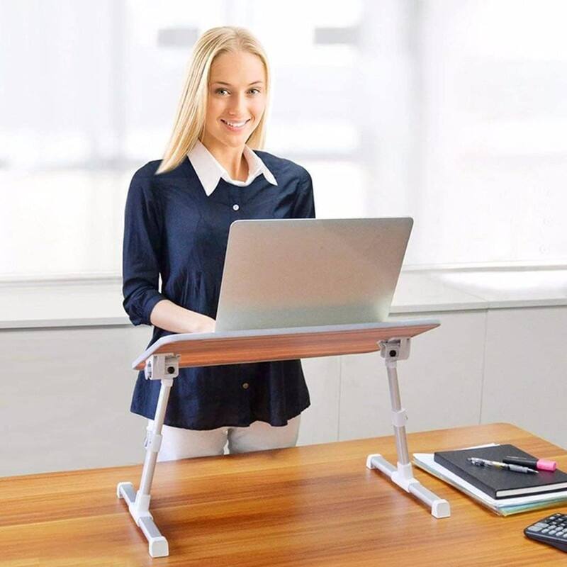 Adjustable Tray Table Lap Desk