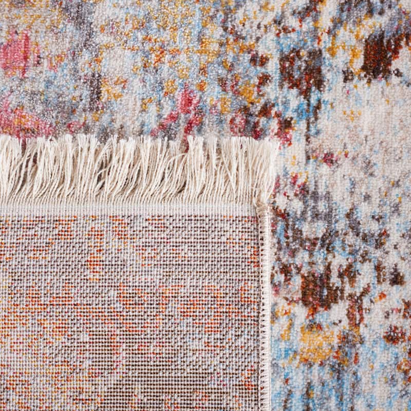 SAFAVIEH Vintage Persian Cass Modern Abstract Rug - Rust/Blue - 5' x 7' 6"