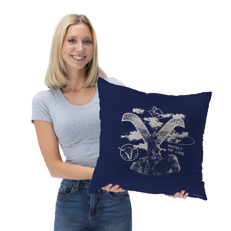 Paramount Yellowstone 18 Inch Throw Pillow