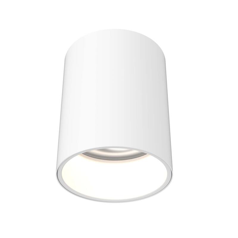 Focus 5 Inch LED Cylinder CCT Flush Mount - White