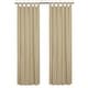preview thumbnail 32 of 53, ThermaLogic Weathermate Insulated Cotton Tab Top Curtain Panel - Pair