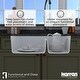 preview thumbnail 49 of 56, Karran Undermount Quartz Double Bowl Kitchen Sink