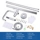 preview thumbnail 14 of 34, WOWOW Floor Mount Single-Handle Freestanding Tub Faucet