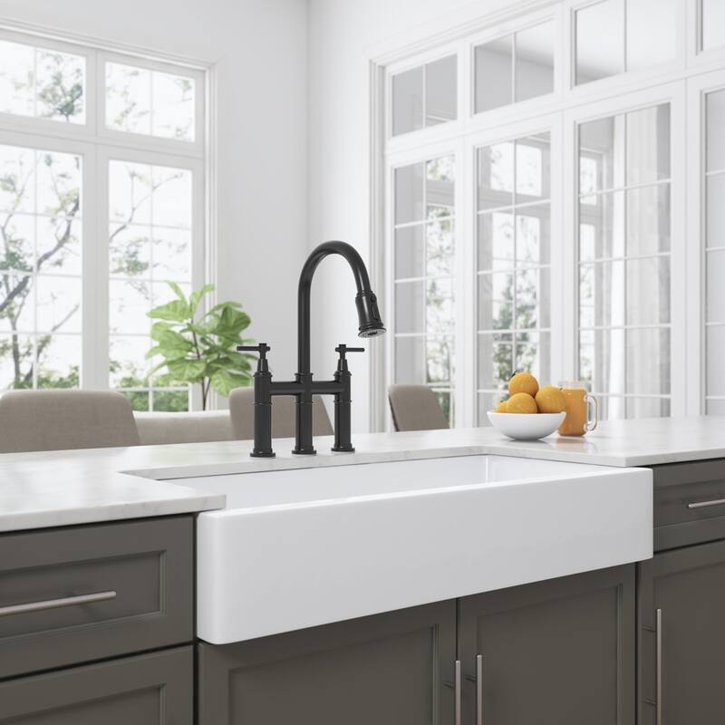 Farmhouse Sink Deep Apron Sink Undermount Kitchen Sink Single Farm Sink