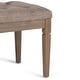 preview thumbnail 13 of 78, WYNDENHALL Hopewell 48 inch Wide Traditional Rectangle Ottoman Bench