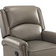 preview thumbnail 54 of 62, Ilario 32.67'' Wide Genuine Leather Manual Rocker Recliner, Set of 2