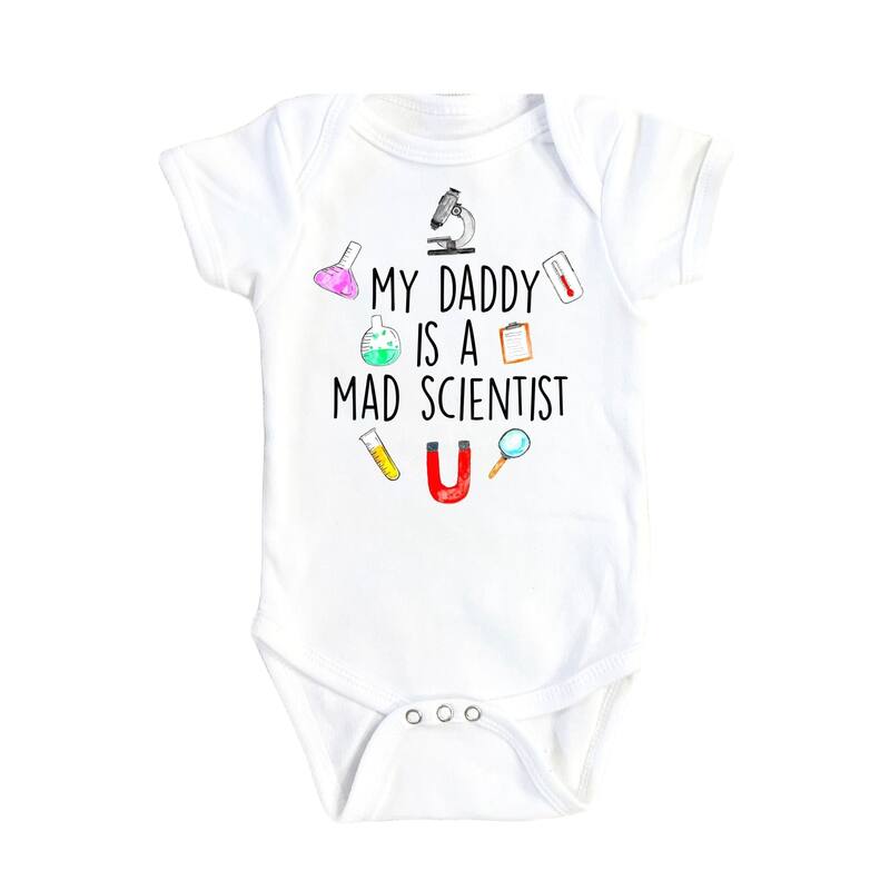 Science - Baby Boy Girl Clothes Infant Bodysuit Funny Cute Newborn E5 - Blue - 0-3M