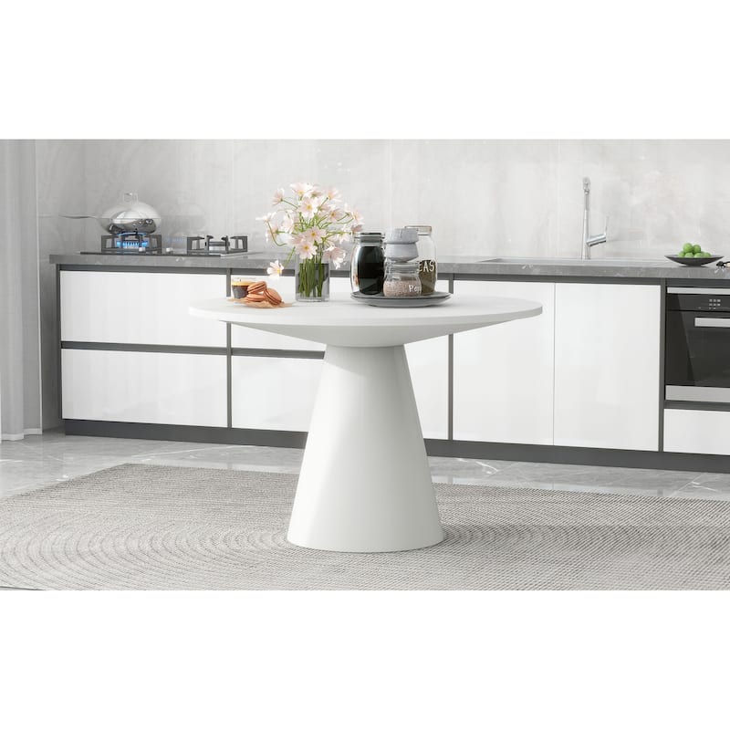 Minimalist Elegant Round Dining Table for Living Room,Dining Room