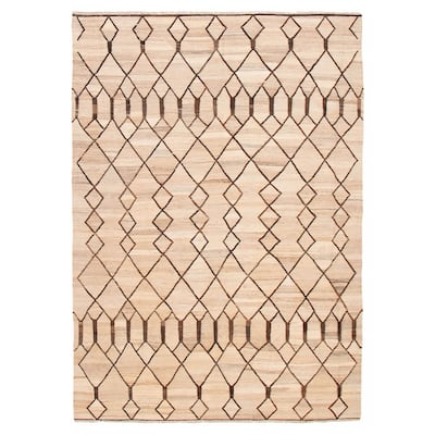 Sivas Khaki Kilim 6'10" x 9'7" - 6'10 x 9'7