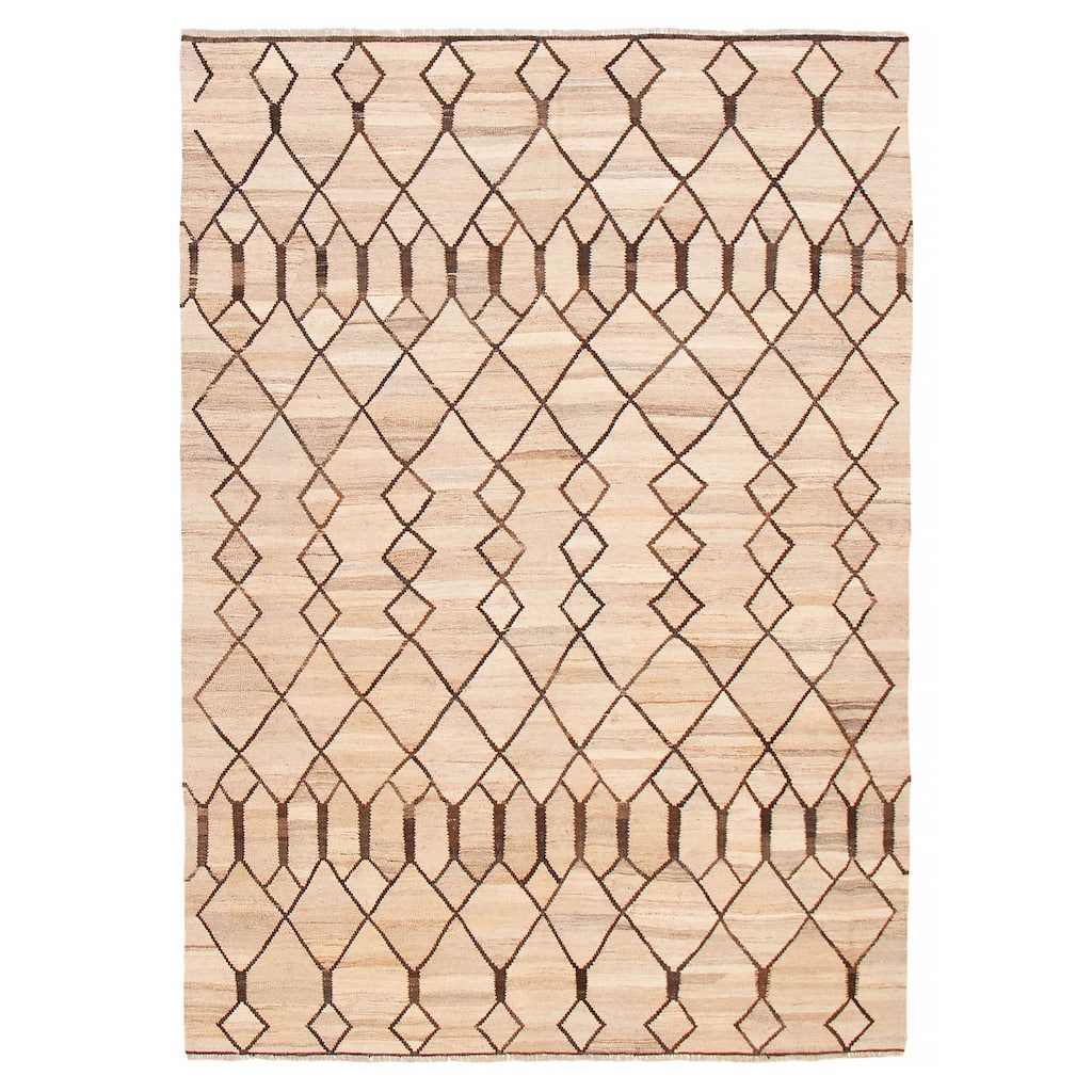 Sivas Khaki Kilim 6'10" x 9'7" - 6'10 x 9'7