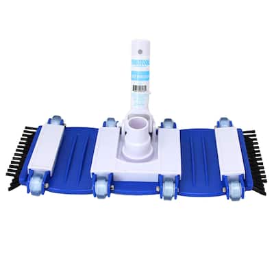Swimline HydroTools Flexible Weighted Swimming Pool Vacuum Head w/ Brushes - 7