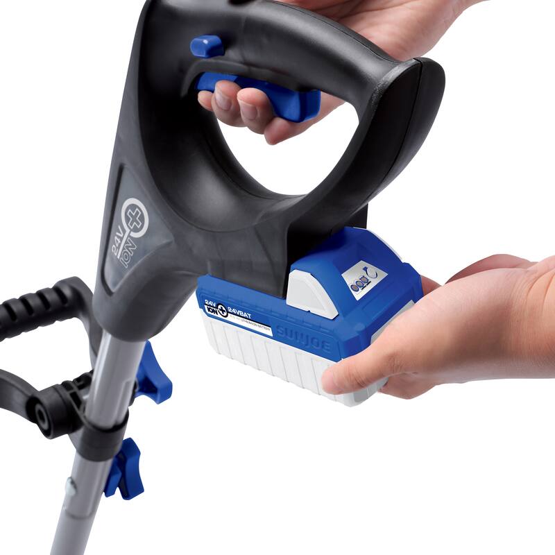 Cordless Snow Shovel Kit - Blue - 10-inch - 10-inch