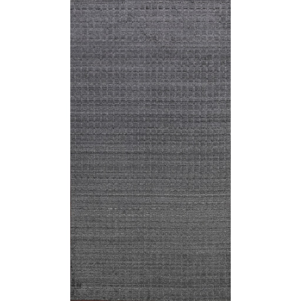 Stunning Geometric Modern Moroccan Oriental Area Rug Wool Handmade - 4'10" x 7'8"