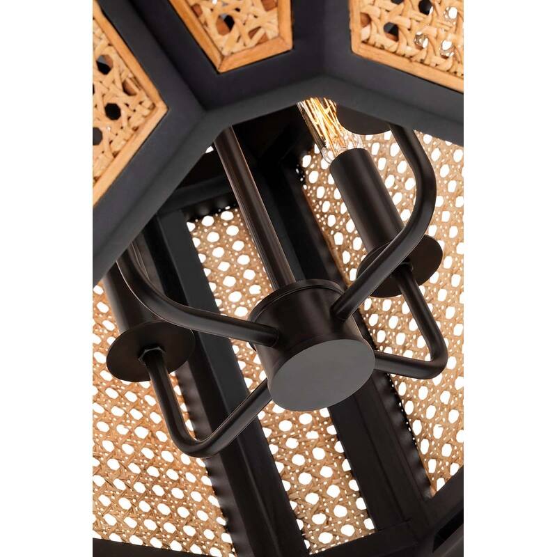 Hudson Valley Lighting Georgia 4 Light 18" Wide LED Cage Pendant