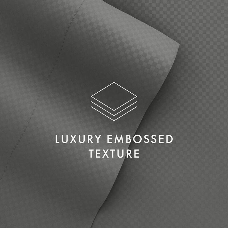 Becky Cameron Premium Checkered Pattern Microfiber 4-piece Deep Pocket Bed Sheet Set