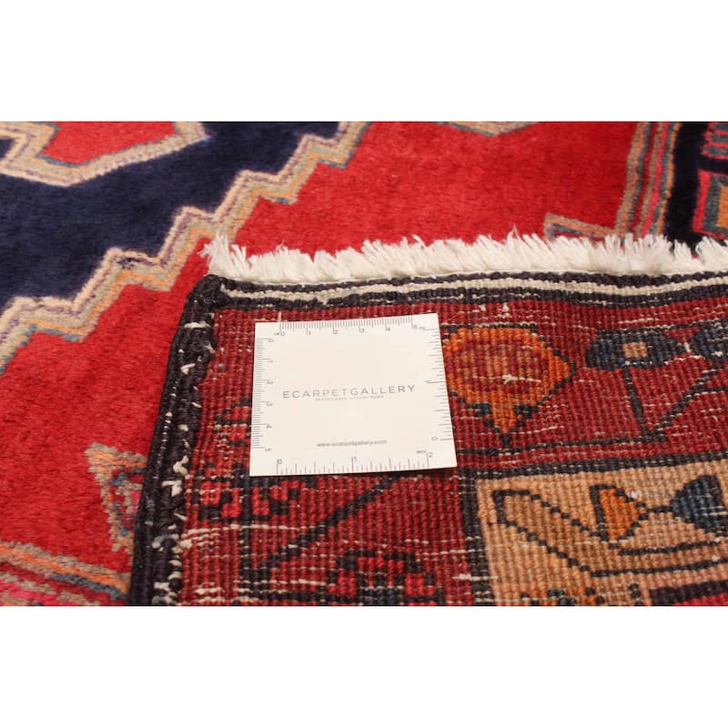 ECARPETGALLERY Hand-knotted Konya Anatolian Red Wool Rug - 4'3 x 7'2