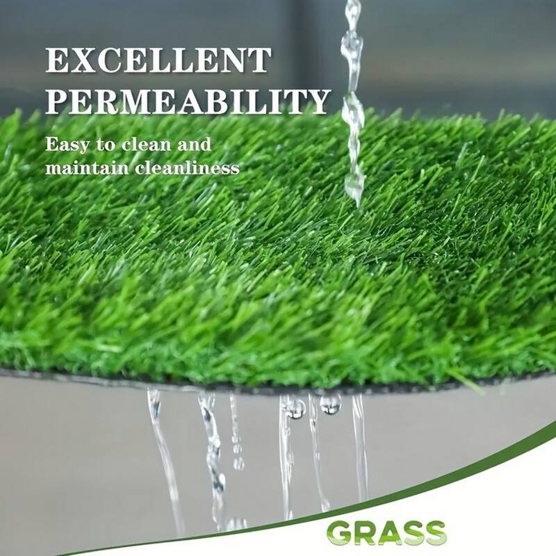 Premium Artificial Turf w/Durable Rubber Backing