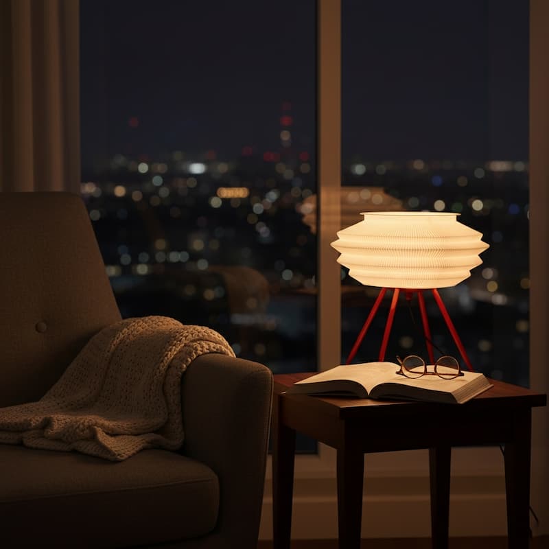 Temple 3D Table Lamp - N/A