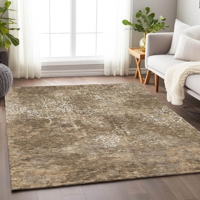 Premium Washable Super Soft Vintage Trellis Mayfield Rug