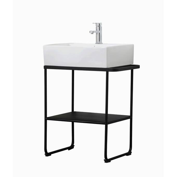 25" Modern Farmhouse Single Bathroom Vanity Sink
