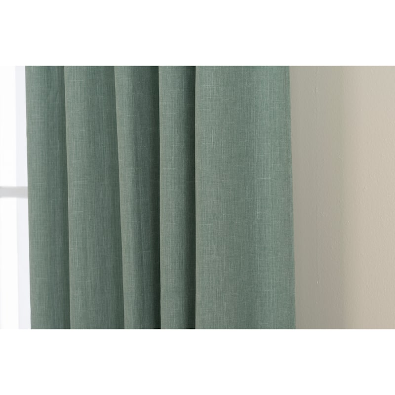 Miller Curtains WAKEFIELD Hidden Back Tab Blackout Panel