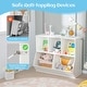 preview thumbnail 20 of 28, Costway 5-Cubby Kids Toy Storage Organizer Wooden Bookshelf Display - See Details