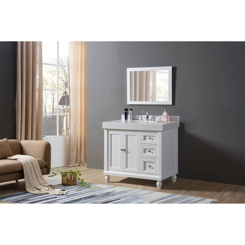 Classic 36 in. Vanity in White